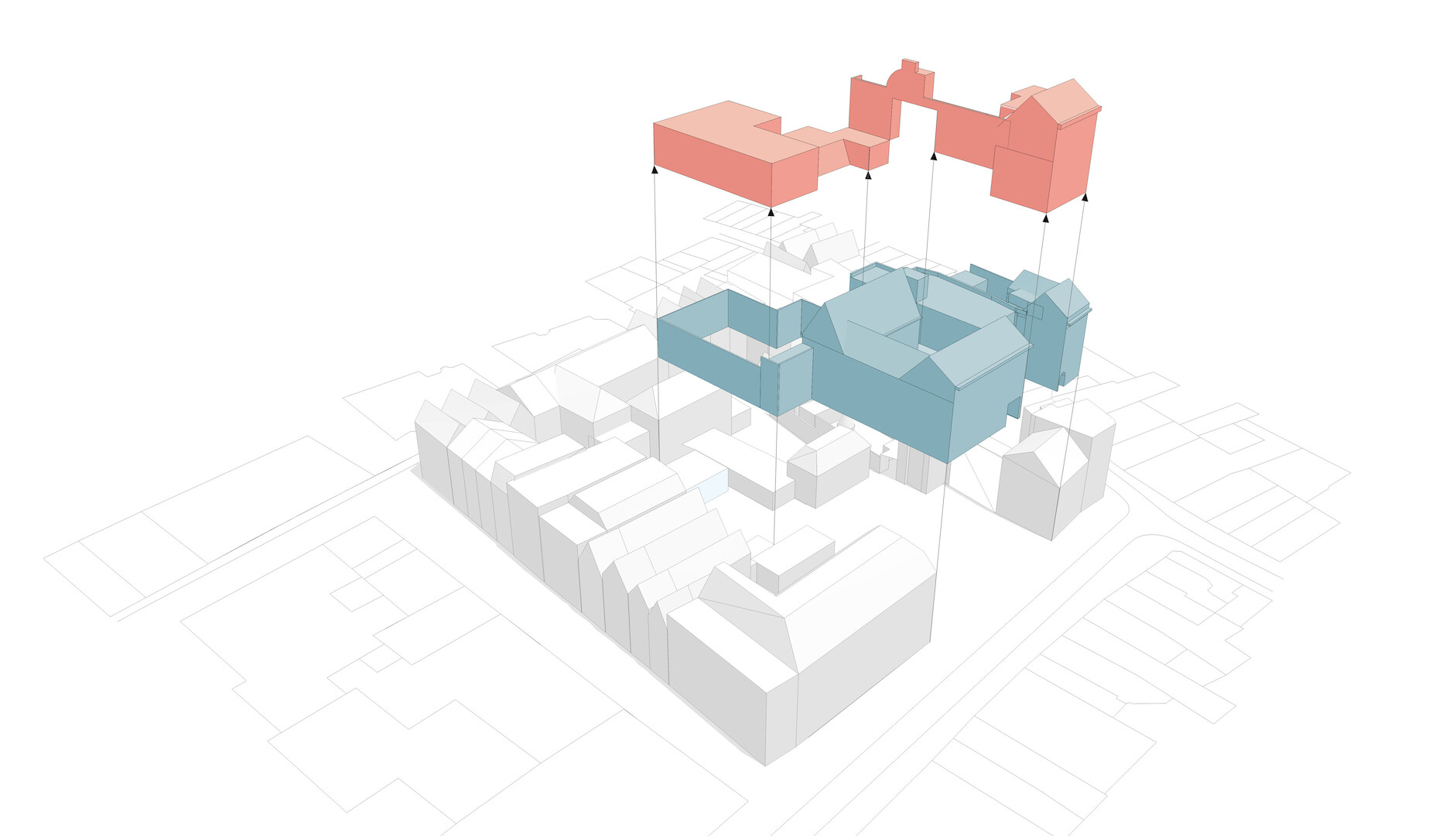 Herbestemming monument met nieuwbouw woningen