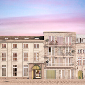 Reconversie monument met nieuwbouw woningen