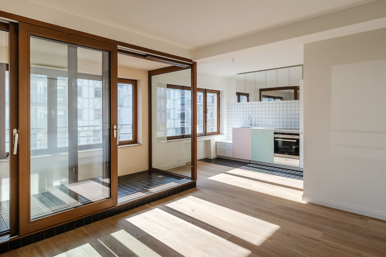 Adaptive reuse of a hotel into residential apartments