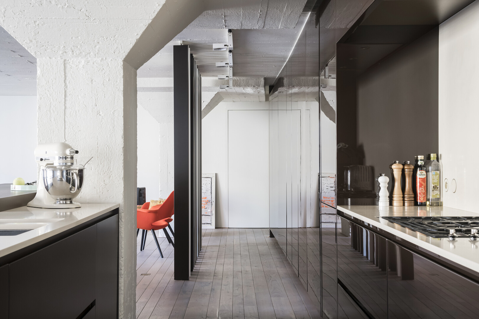 Interieurverbouwing van een loft