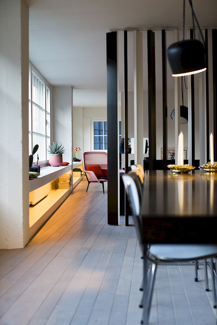 Interieurverbouwing van een loft