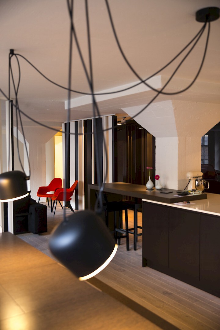 Interieurverbouwing van een loft