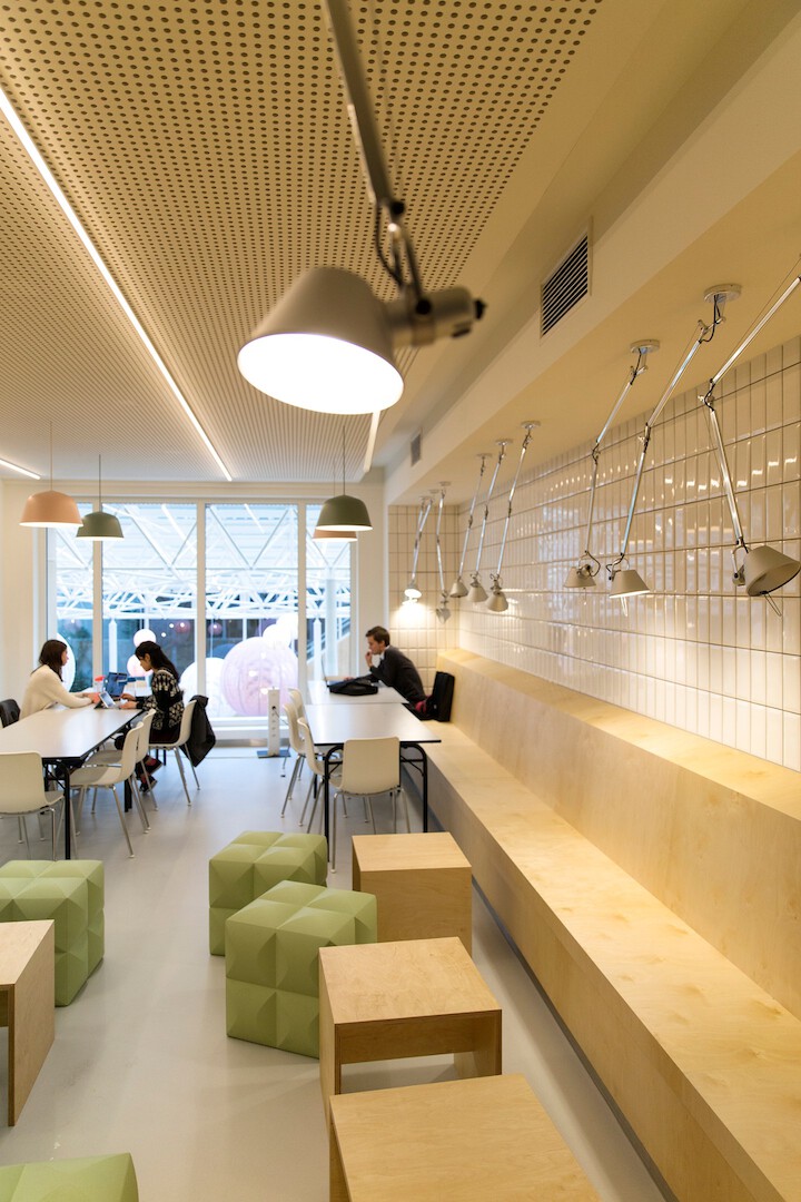 Interieur renovatie van een schoolgebouw
