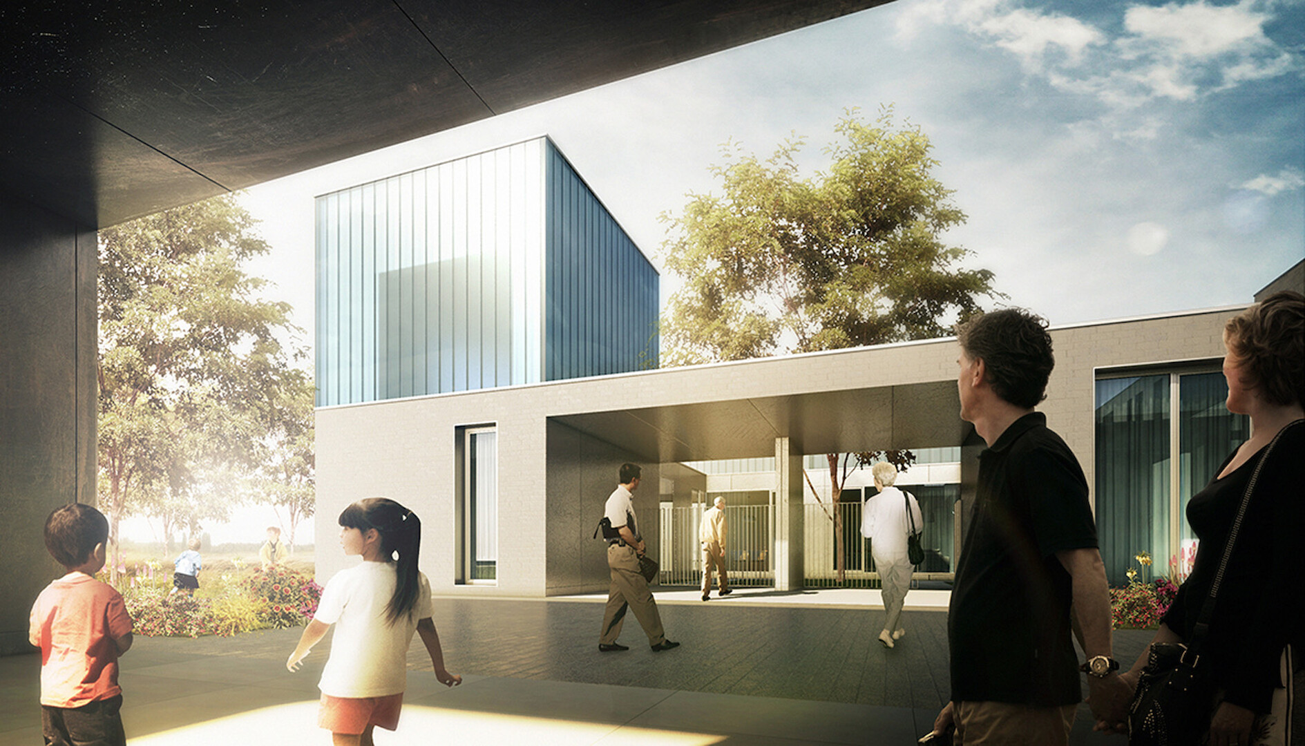 'Room with a view', winnend wedstrijdontwerp voor 30 eengezinswoningen