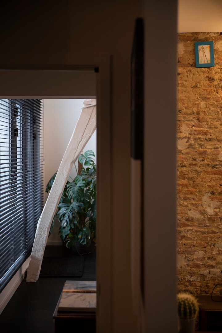 Samenvoeging van twee gebouwen tot een authentieke woning