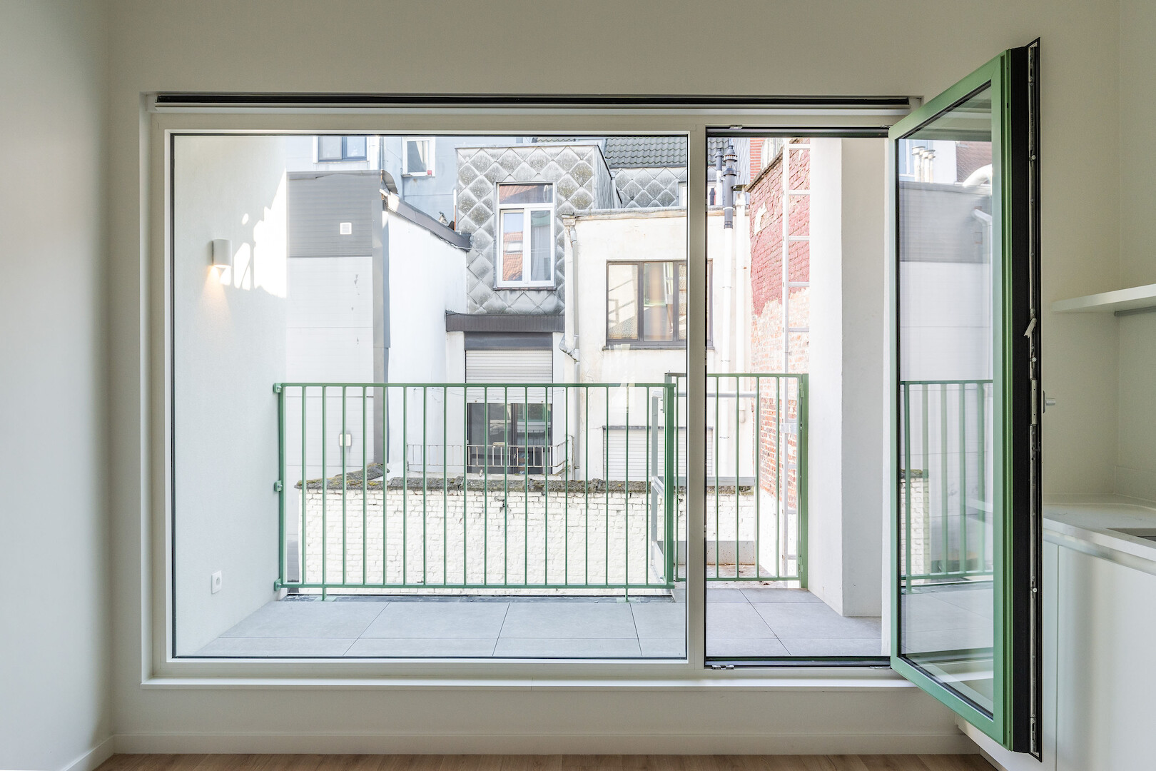 Two dwellings merged into one residential complex