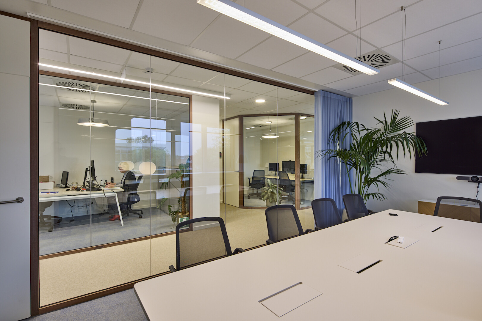 Circular interior renovation and office optimization in Antwerp