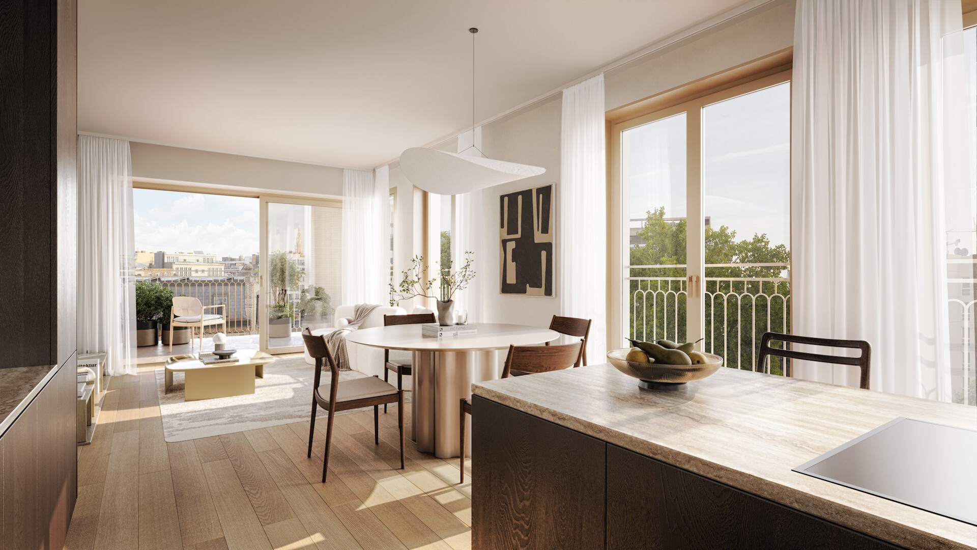 Neoclassicistische grandeur ontmoet hedendaags wonen op prominente locatie