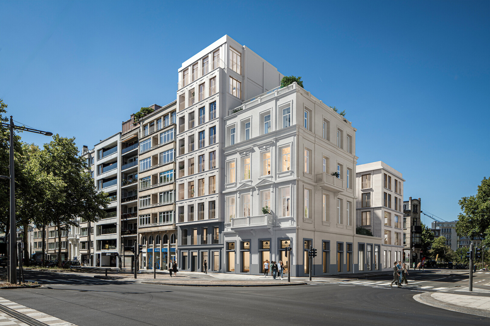 Neoclassicistische grandeur ontmoet hedendaags wonen op prominente locatie