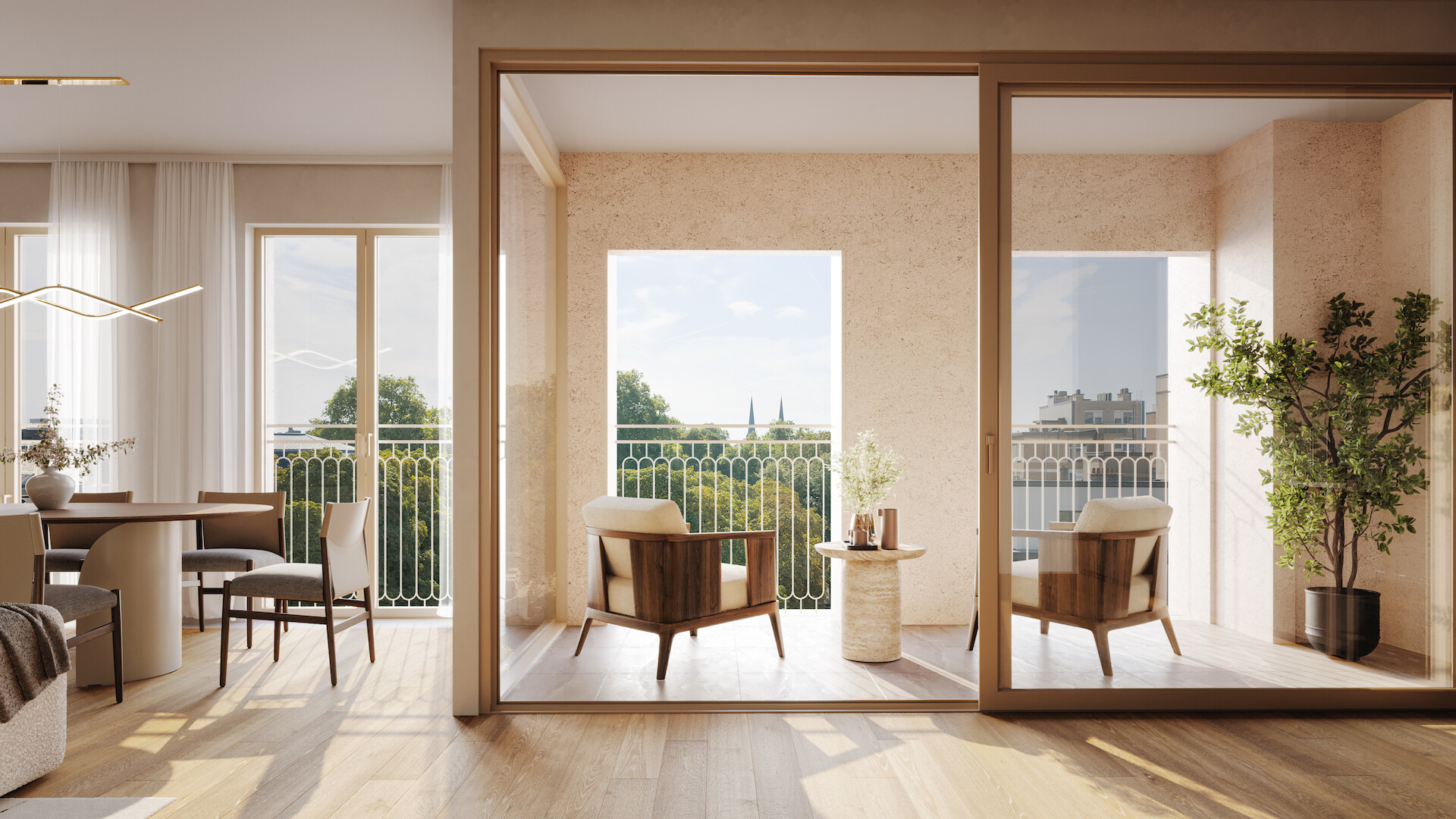 Neoclassicistische grandeur ontmoet hedendaags wonen op prominente locatie