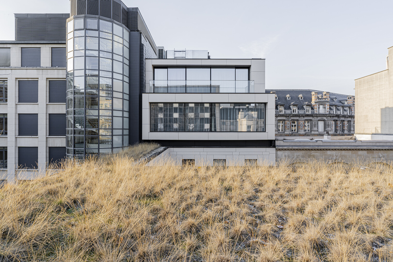 Renovation protected office building