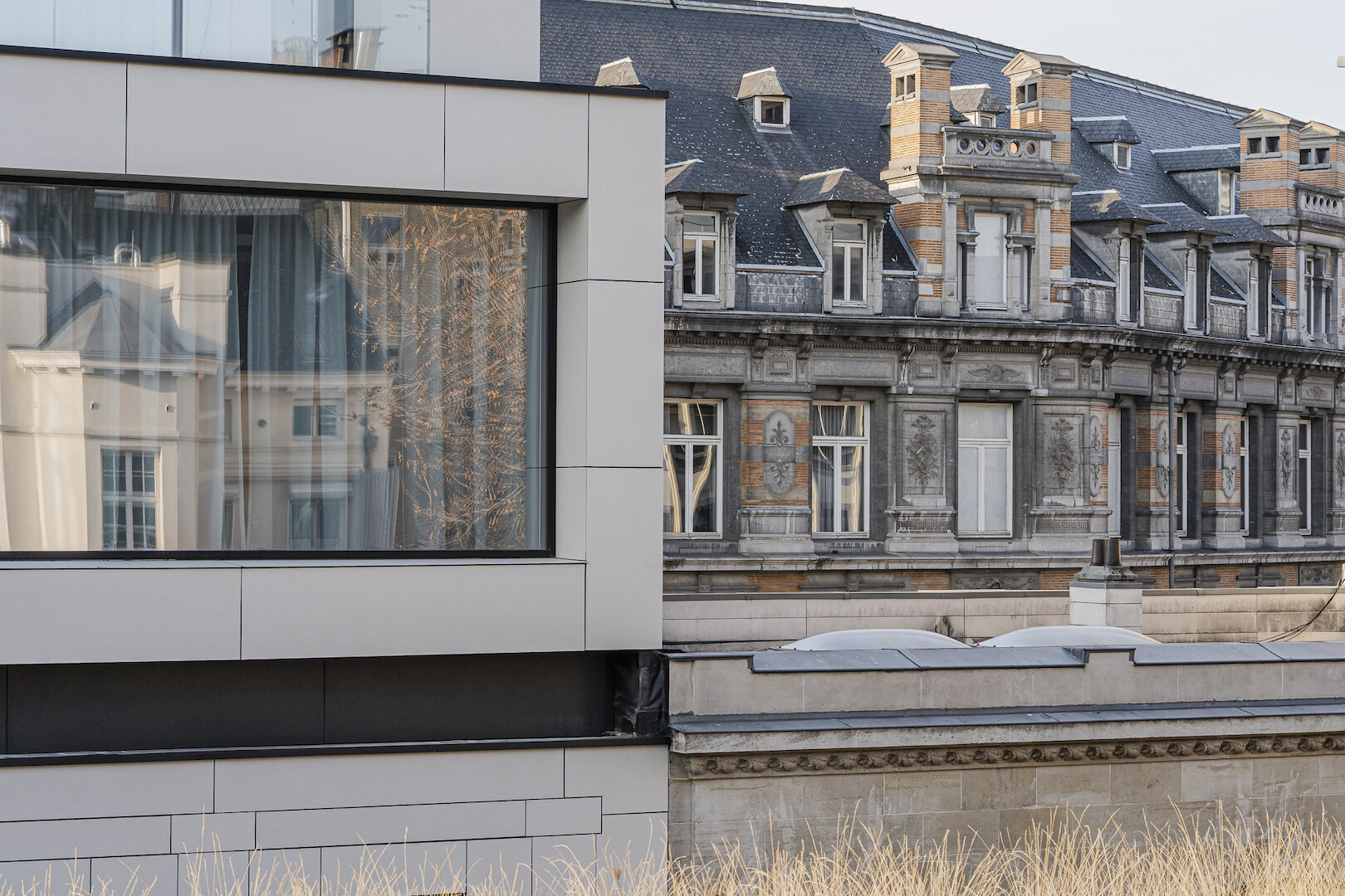 Renovation protected office building