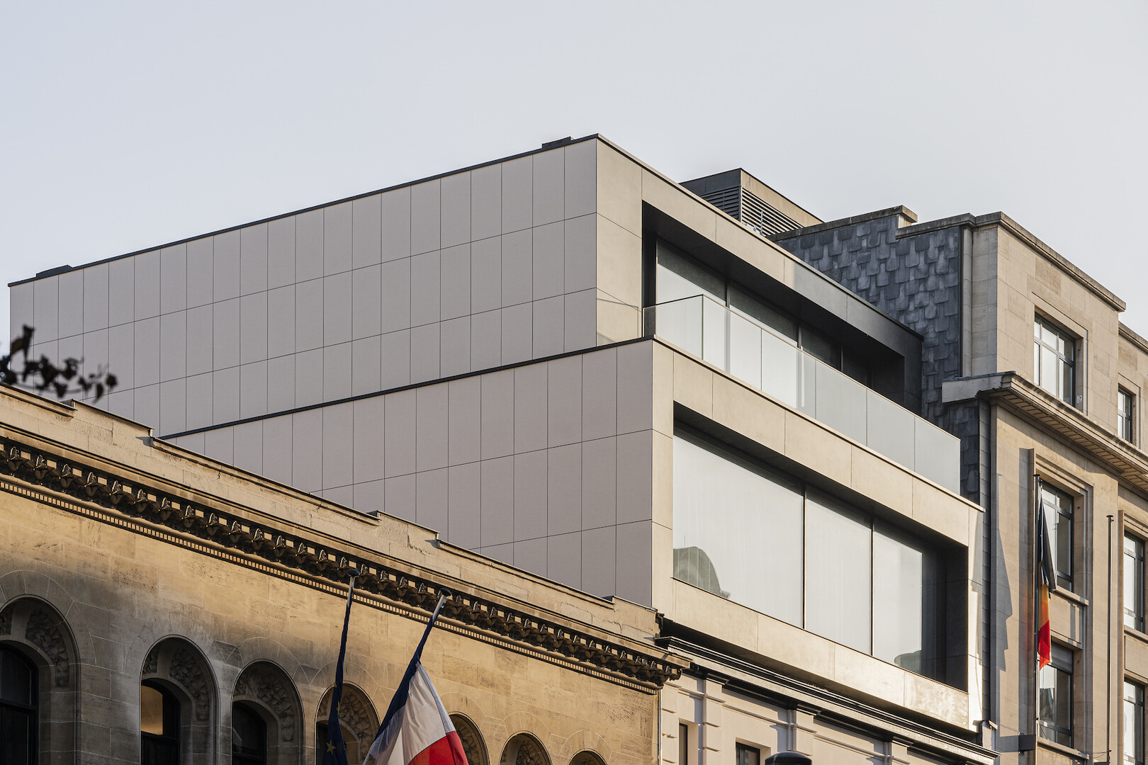 Renovation protected office building